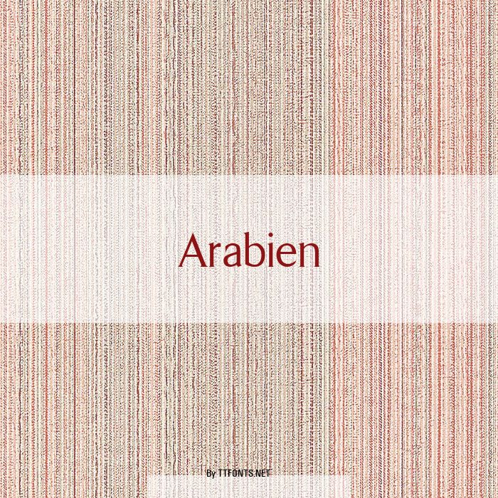 Arabien example