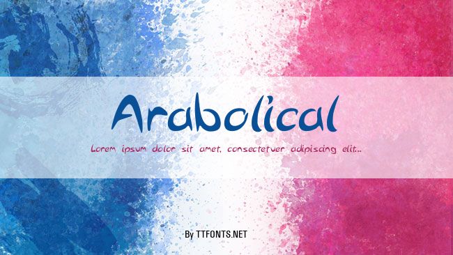 Arabolical example