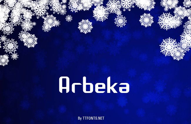Arbeka example