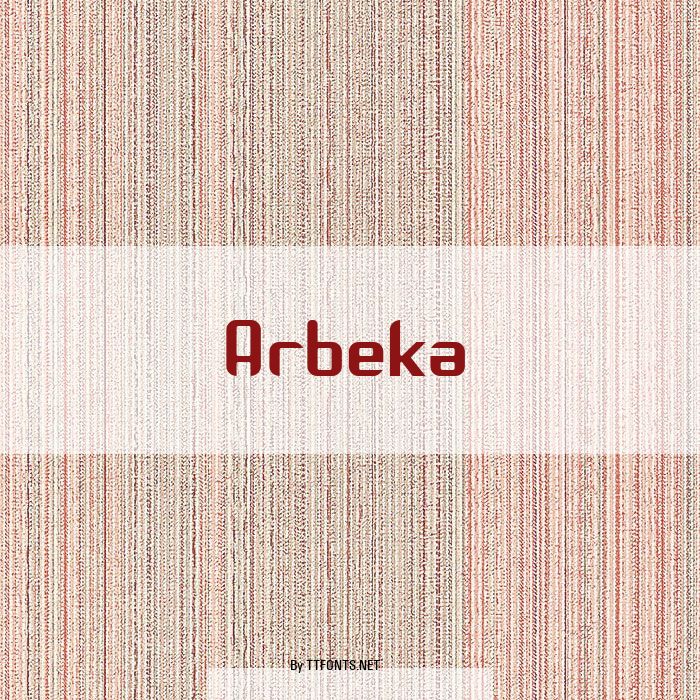 Arbeka example