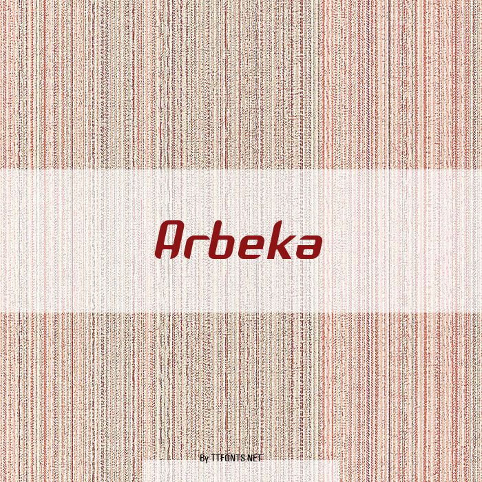 Arbeka example