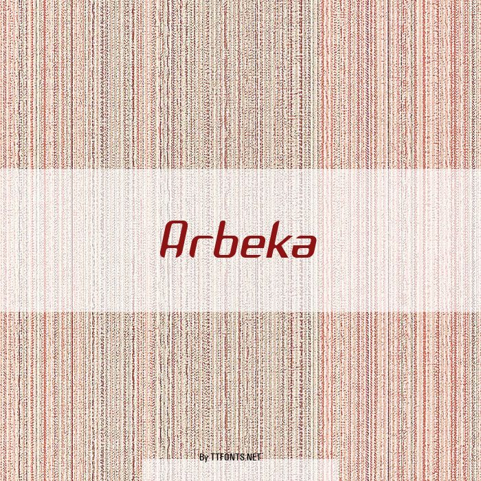 Arbeka example