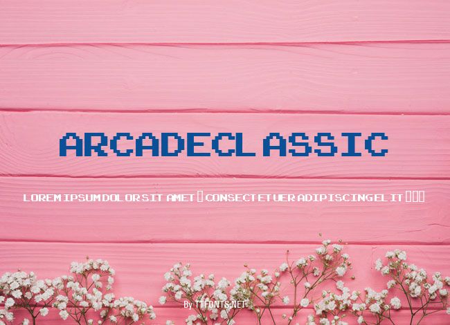 ArcadeClassic example