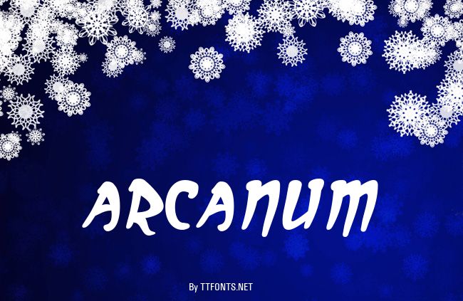Arcanum example