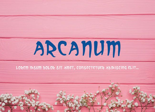 Arcanum example