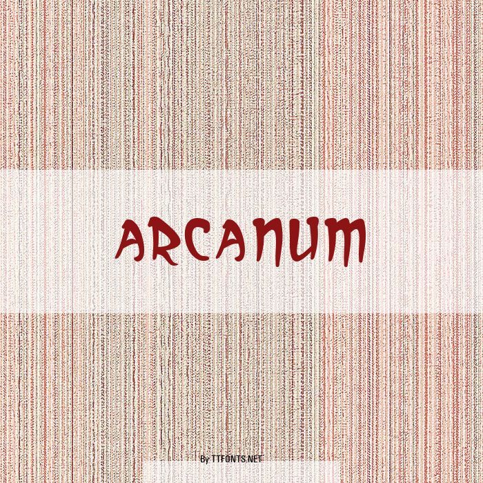 Arcanum example