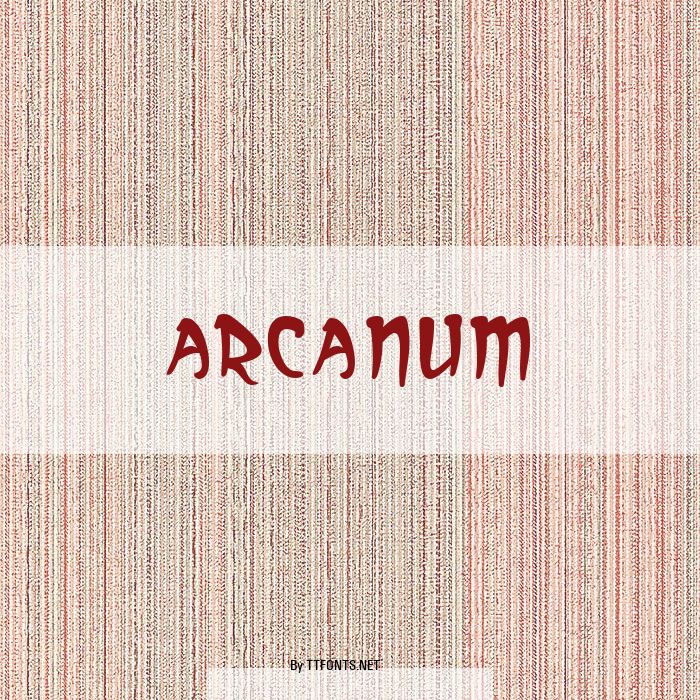 Arcanum example