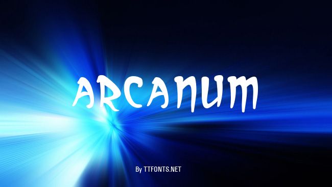 Arcanum example