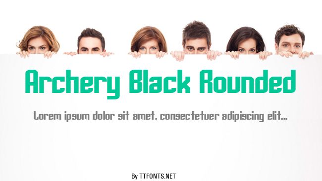 Archery Black Rounded example