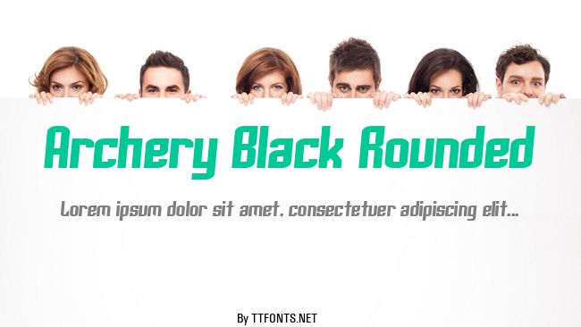 Archery Black Rounded example