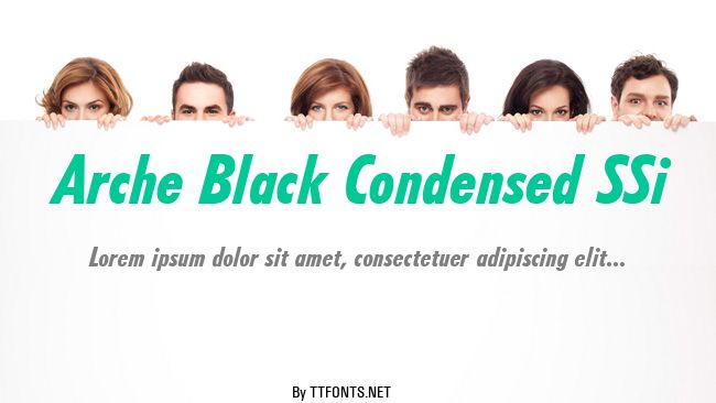 Arche Black Condensed SSi example