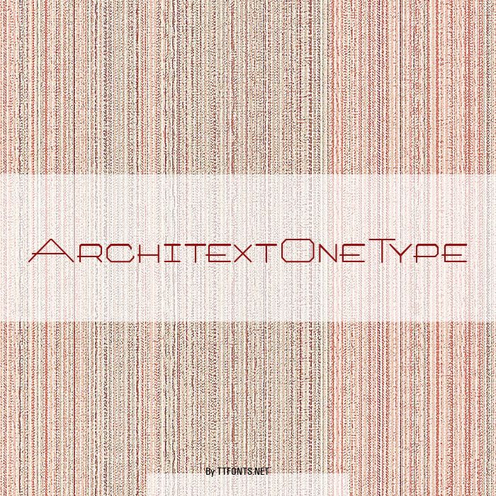 ArchitextOneType example