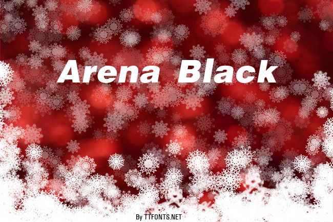 Arena Black example