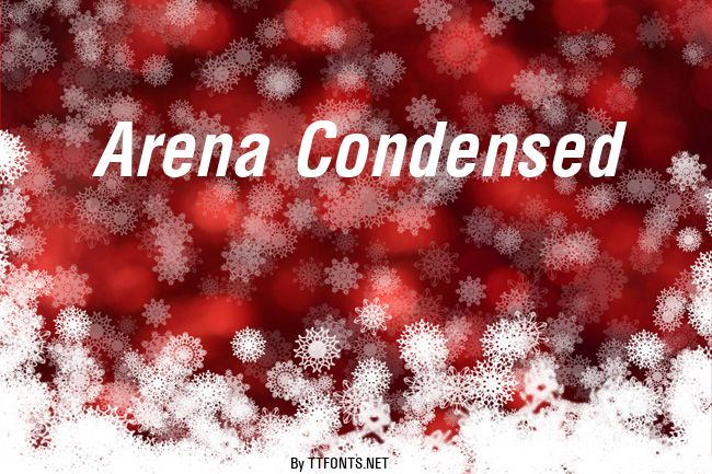 Arena Condensed example