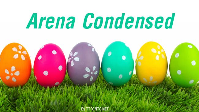 Arena Condensed example