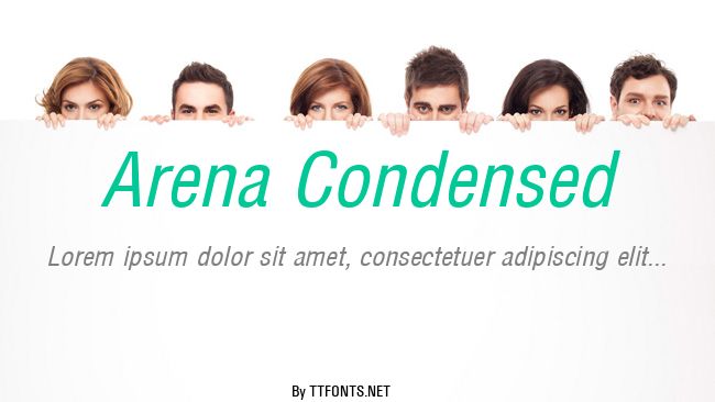Arena Condensed example