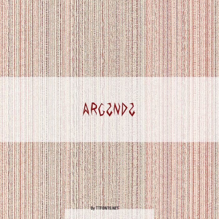 Arg2nd2 example