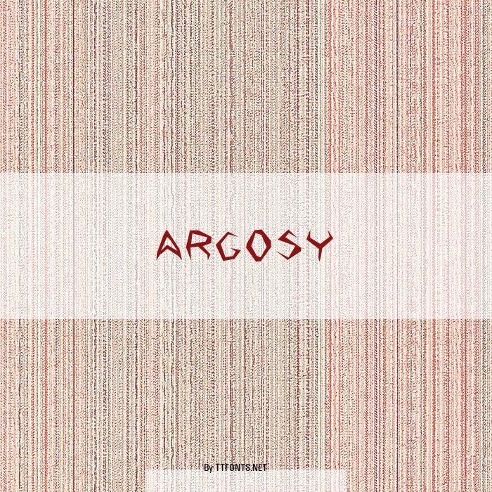 Argosy example