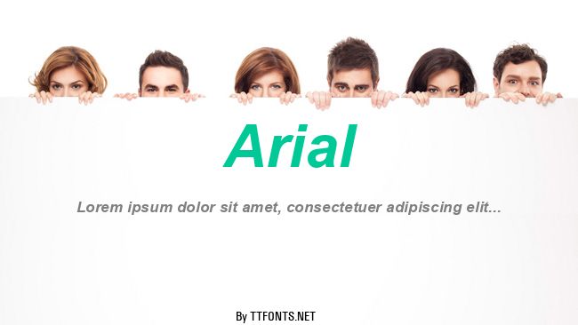 Arial example