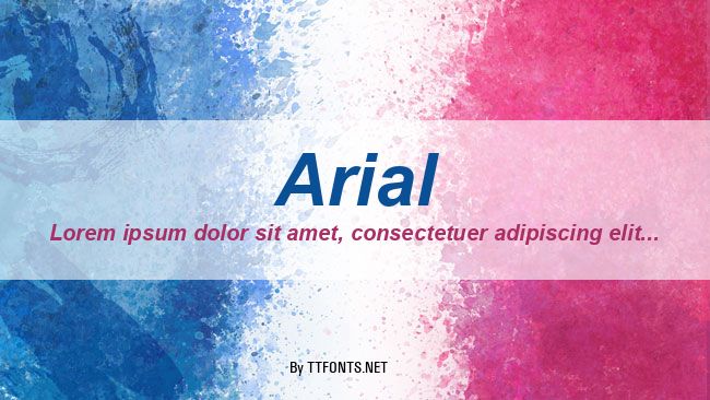 Arial example