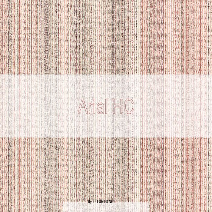 Arial HC example