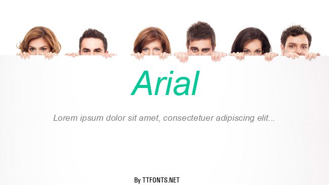 Arial example