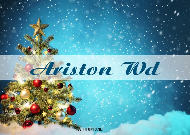 Ariston Wd example