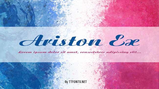 Ariston Ex example