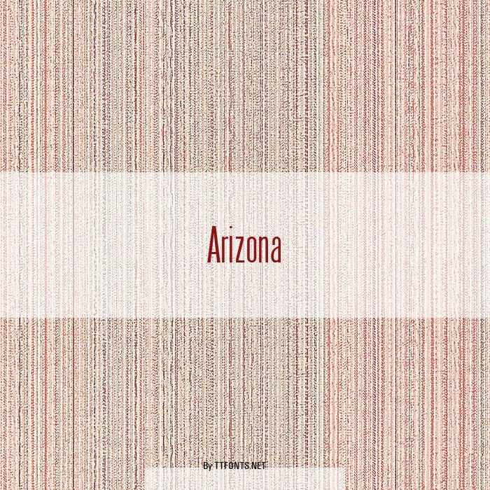 Arizona example
