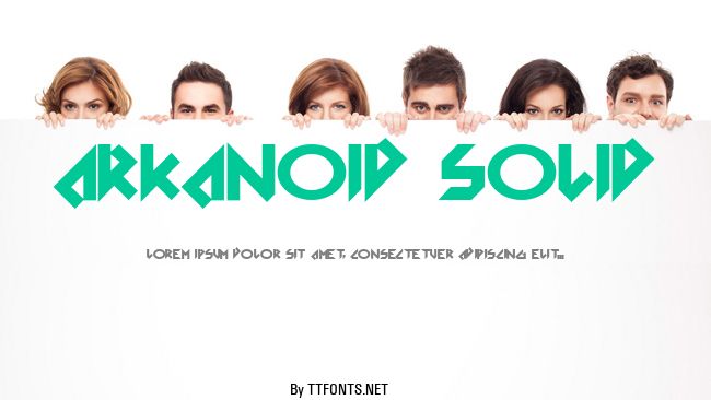 Arkanoid Solid example