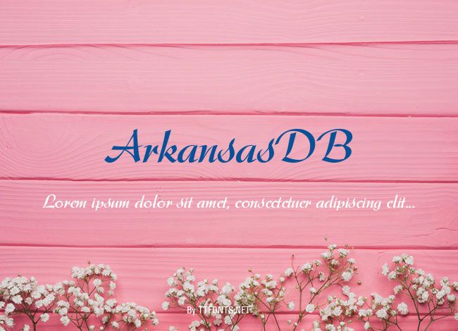 ArkansasDB example