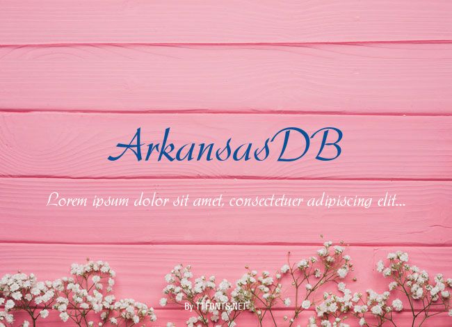 ArkansasDB example