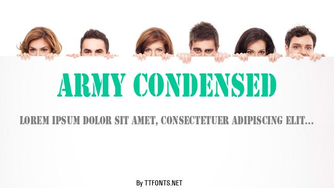 Army Condensed example