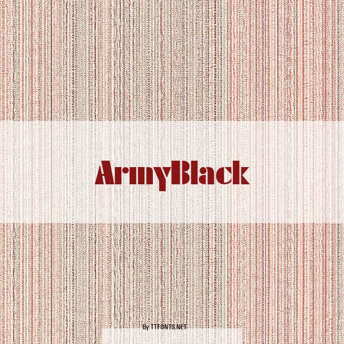 ArmyBlack example