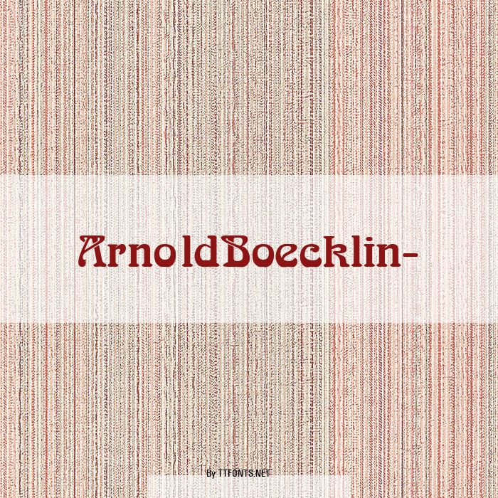 ArnoldBoecklin- example