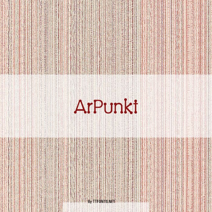 ArPunkt example