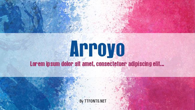 Arroyo example