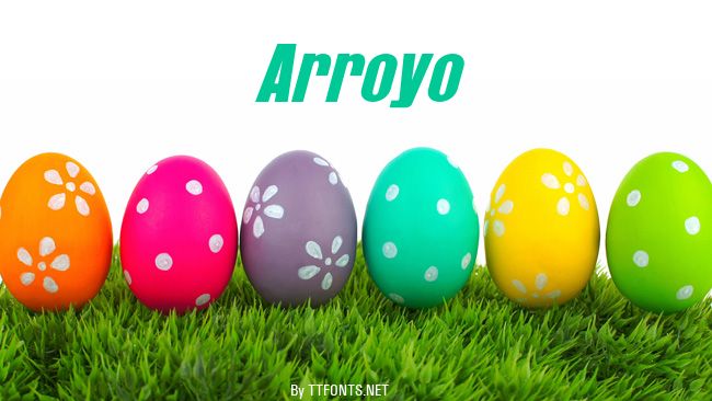 Arroyo example