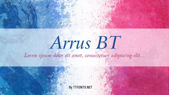 Arrus BT example