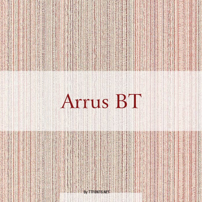 Arrus BT example