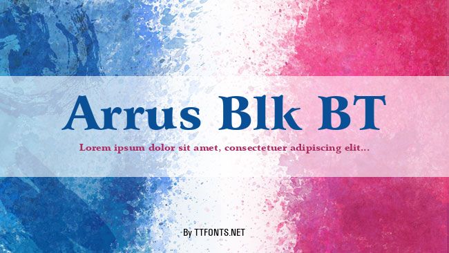 Arrus Blk BT example
