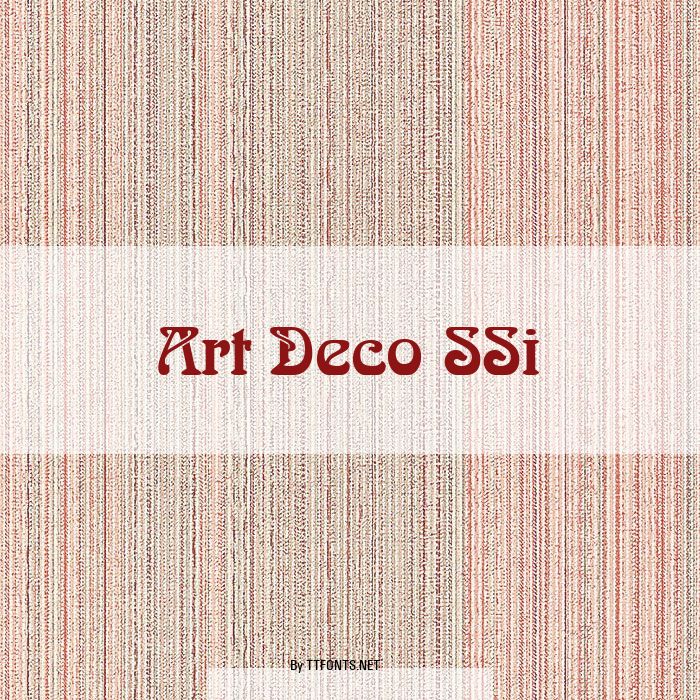 Art Deco SSi example