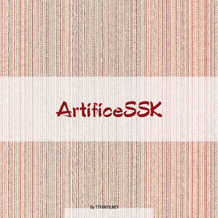 ArtificeSSK example