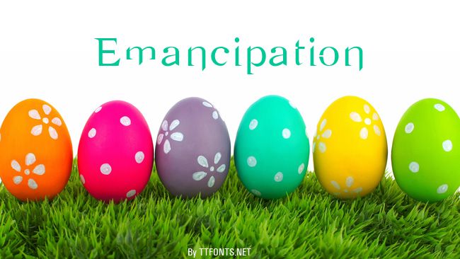 Emancipation example