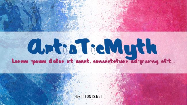 ArtisTicMyth example