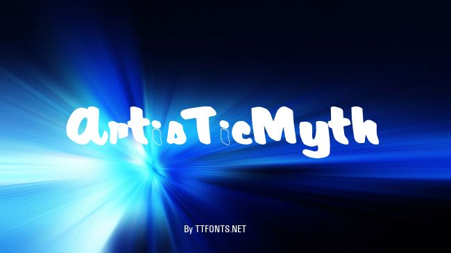 ArtisTicMyth example