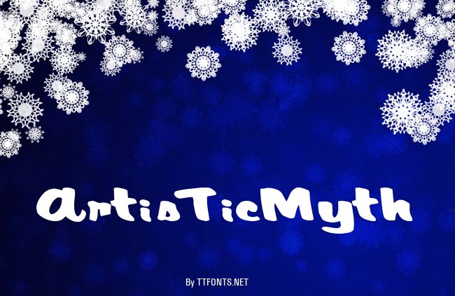 ArtisTicMyth example