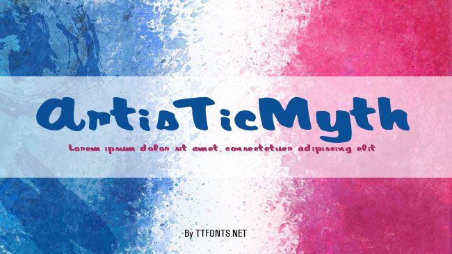 ArtisTicMyth example