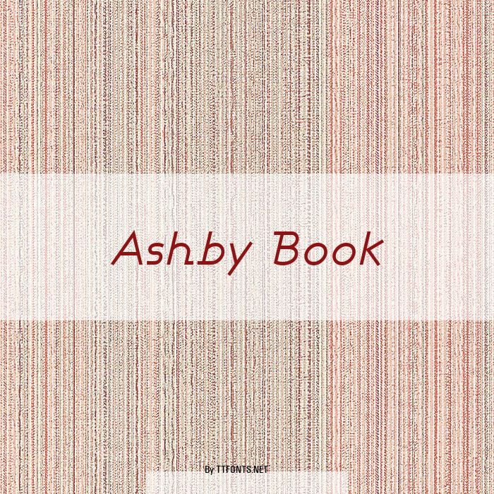 Ashby Book example