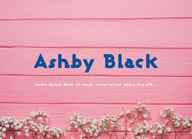 Ashby Black example